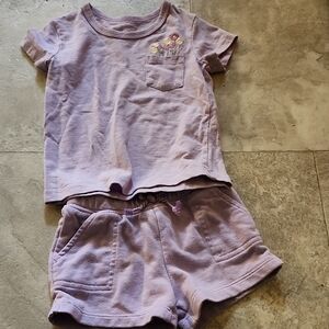 Lavender Kids Pajamas Set